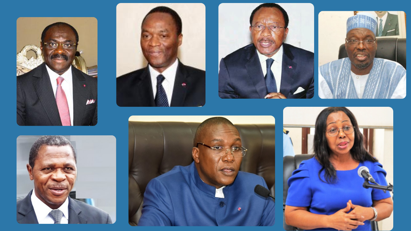 Names of ministers and their ministries in Cameroon